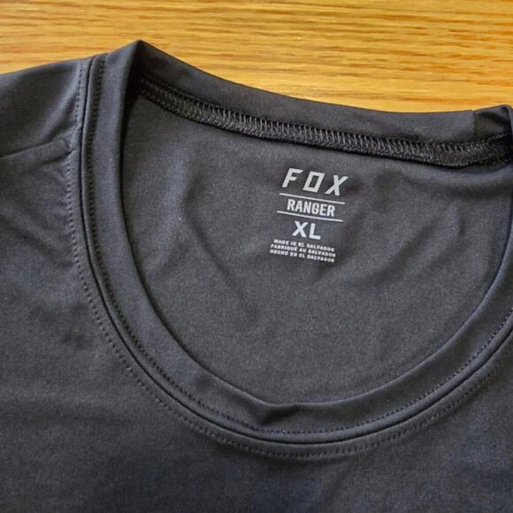 Fox Racing Ranger Short Sleeve Foxhead Jersey in Black - Size Extra Large - Picture 10 of 11